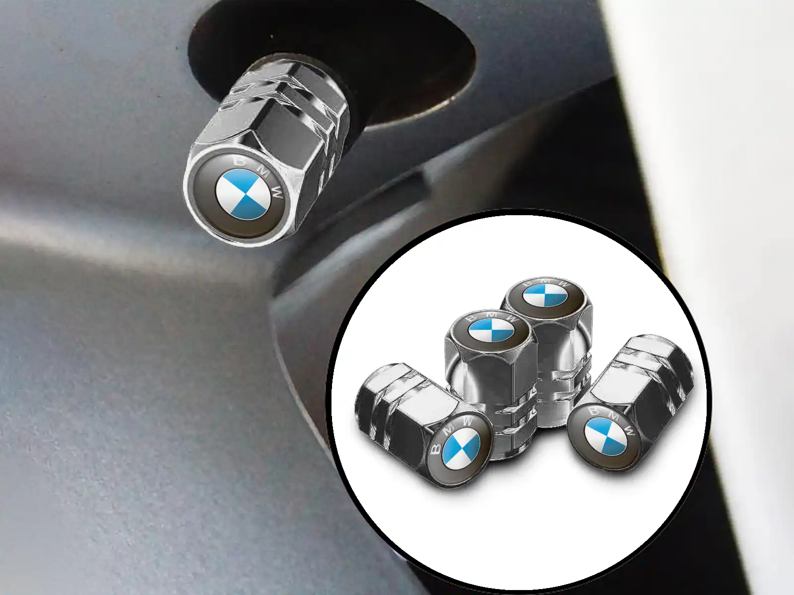 BMW Cappelli Stelo Valvola Moto Durevole